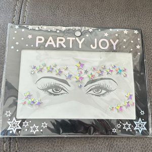 Brand New Unopened Face Stars Face Jewelry - Raves Parties Festivals Halloween